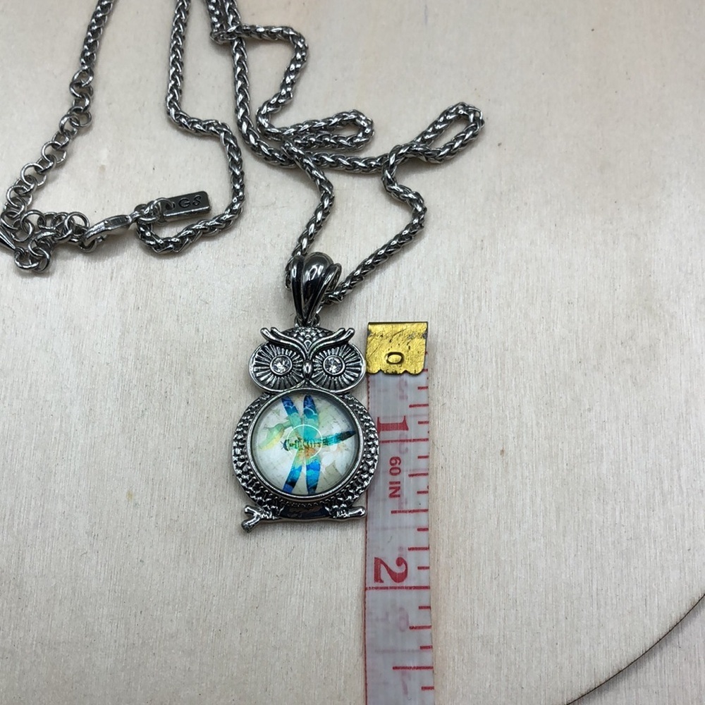 Ginger Snaps Interchangeable Belly Owl Chain Neck… - image 4